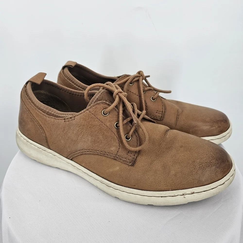 Born Soft Marcus Brown Leather Sneakers Loafers - Men’s‎ Size 10